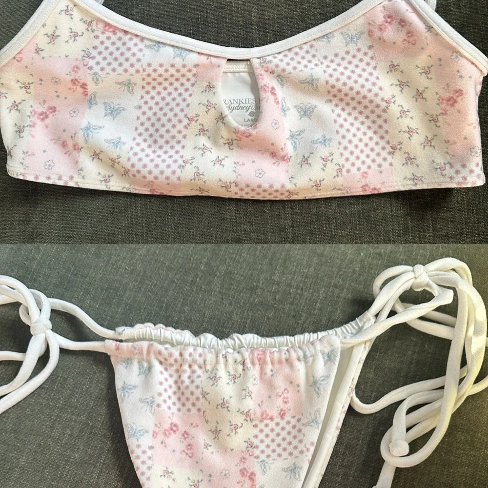 Frankie's Bikinis x Sydney Sweeney Elisa Bikini Top and Tia Bikini Bottom Set